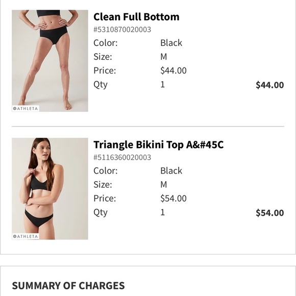 Athleta Swimsuit - Picture 4 of 4